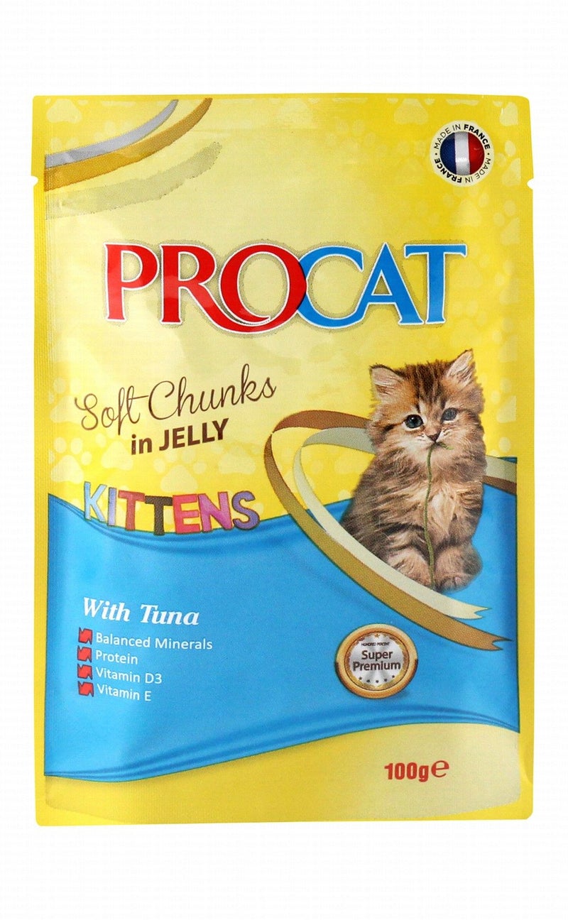 PROCAT Wet Cat Food with Tuna for Kittens - 100 gr - Image 1