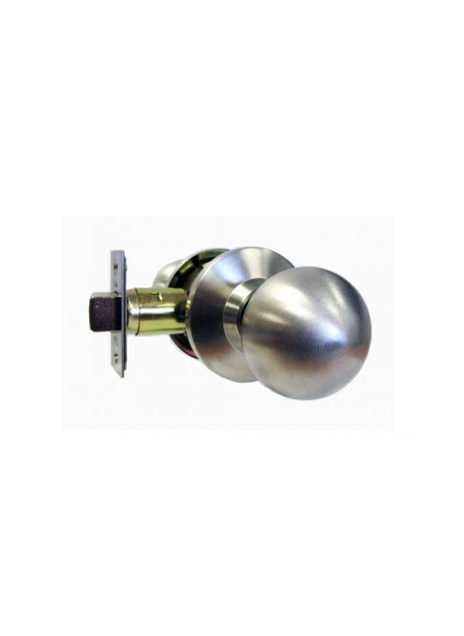 Yale Yale Cylindrical Knobset Entrance Adjustable Latch 60/70mm Polished Brass 