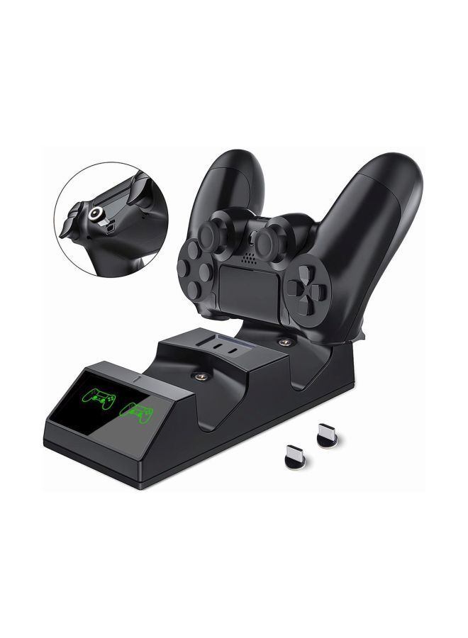 NIBEMINENT Dual Wired Charging Dock Station For PlayStation 4 Controllers  - Image 2