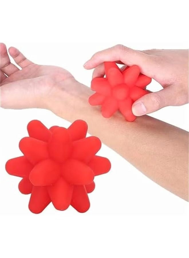 Deep Tissue Trigger Point Massage Ball for Myofascial Release and Mobility Recovery - Silicone Foot Acupoint Massager for Exercise - Image 1