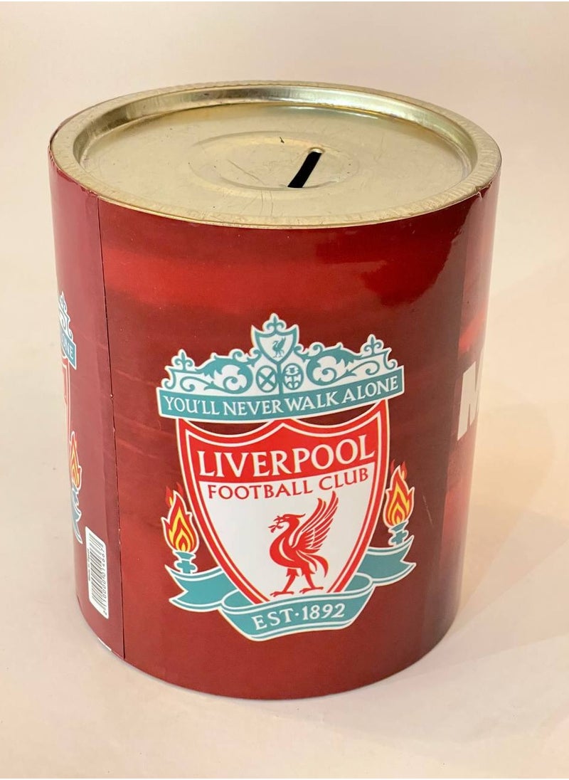 FUN MOMENT - 15×13 cm Liverpool club design metal children's Money bank - Image 1
