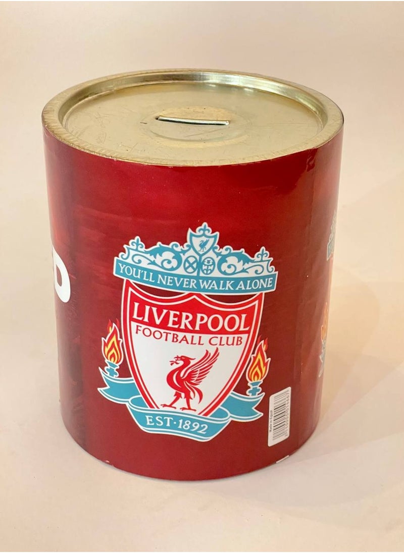 FUN MOMENT - 15×13 cm Liverpool club design metal children's Money bank - Image 1