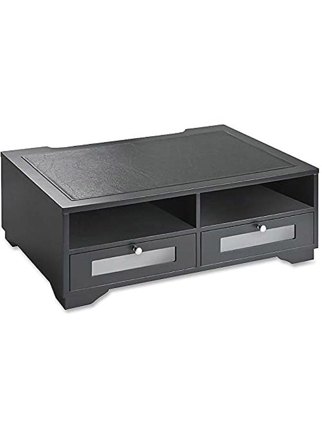 Victor Midnight Black Collection 1130-5 Wood Printer Stand, Black - Image 3