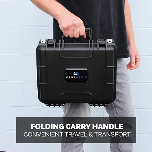 CASEMATIX Graded Card Storage Box For 40 BGS CSG PSA Graded Sports Trading Cards, IPX7 Waterproof Graded Card Case Holder With Top Loaders Card Storage or One Touch - Image 5