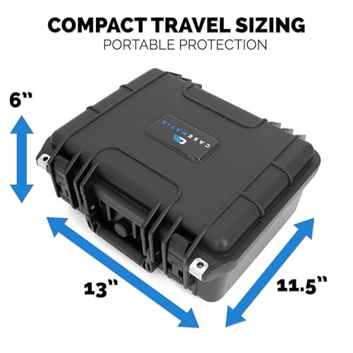 CASEMATIX Graded Card Storage Box For 40 BGS CSG PSA Graded Sports Trading Cards, IPX7 Waterproof Graded Card Case Holder With Top Loaders Card Storage or One Touch - Image 3