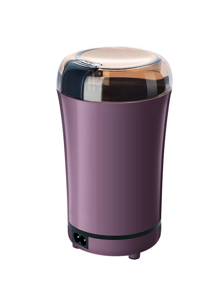 Portable Electric Coffee Bean Grinder Mill Kitchen Tool Herbs Salt Pepper Spices Nuts Grains Mini Medicine Flour Powder Crusher (UK Plug) - Image 1