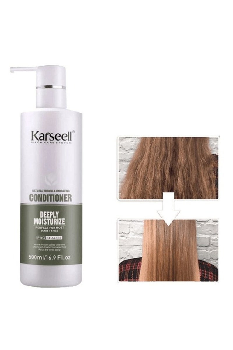 Karseell Deeply Moisturize Natural Formula Hair Conditioner â€“ 500ml | Nourishing & Hydrating Care for Soft, Smooth Hair - Image 2