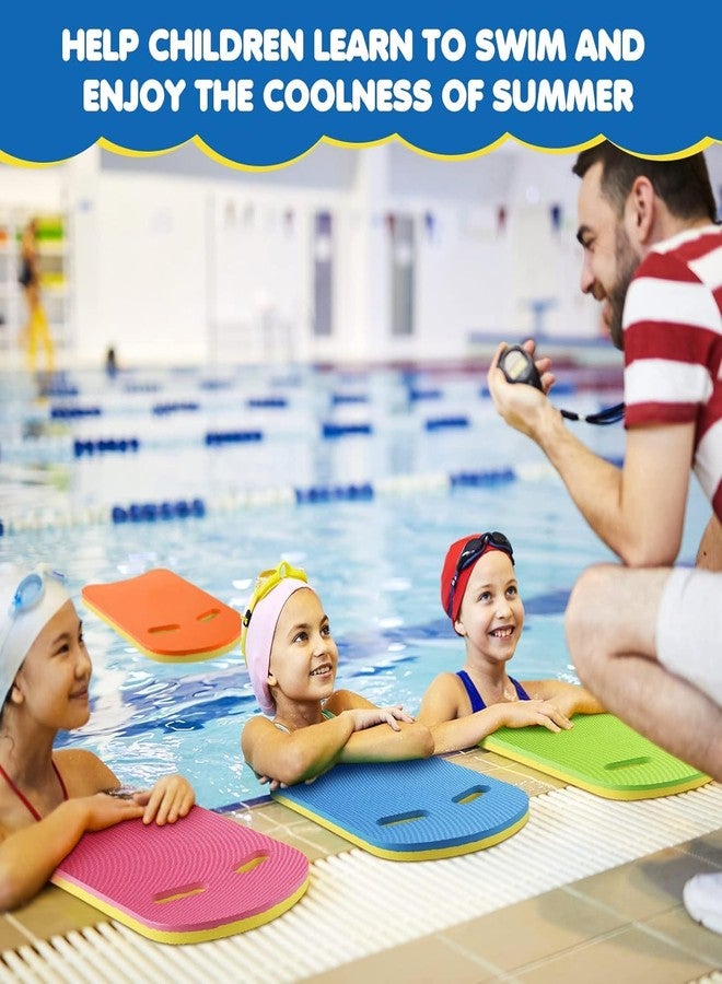 SOLDTRUE Foam Swimming Kickboard with U-Shape Design & Integrated Handle Grip - Lightweight Durable Swim Training Board for Kids & Adults Beginners, Pool & Beach Float Aid Equipment (Multicolor) - Image 3