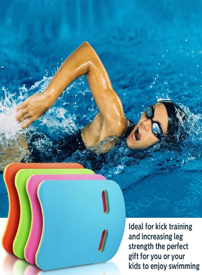 SOLDTRUE Foam Swimming Kickboard with U-Shape Design & Integrated Handle Grip - Lightweight Durable Swim Training Board for Kids & Adults Beginners, Pool & Beach Float Aid Equipment (Multicolor) - Image 5