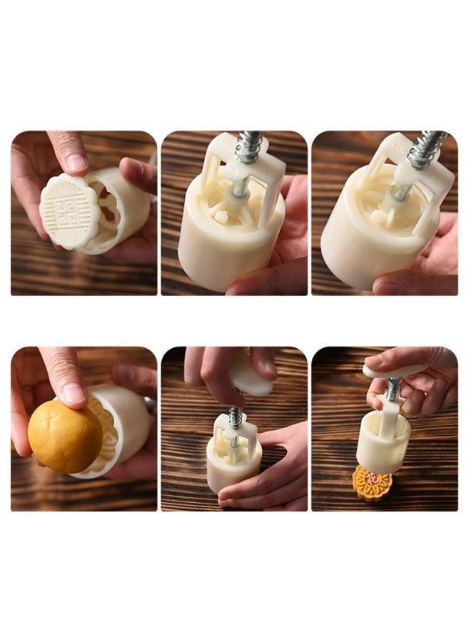 Cake Mold Set Hand Pressure Mould Set Thickness Adjustable DIY Hand Press Cookie Cutter Dessert Pastry Decoration Tool cake Maker - Image 2