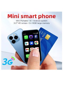 SOYES Mini Phone 3G Unlocked Small Smartphone with 2GB+16GB, 3.0" HD Touch Screen,Dual SIM, Pocket Cellphone, Best Gift for Kids, Mini Phone for Kids  - Image 3
