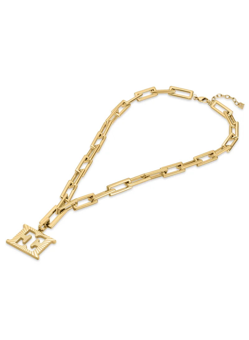 ESCADA Ava Gold Plated Necklace For Women 550 mm