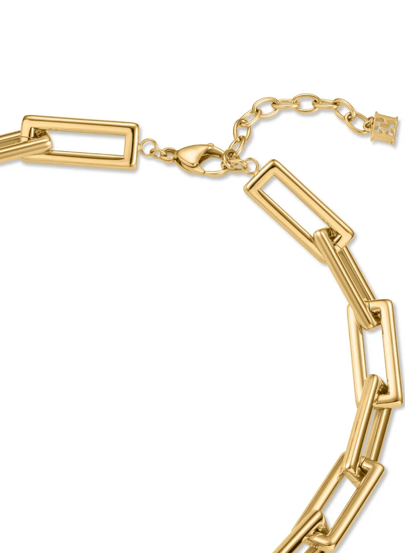 ESCADA Ava Gold Plated Necklace For Women 550 mm