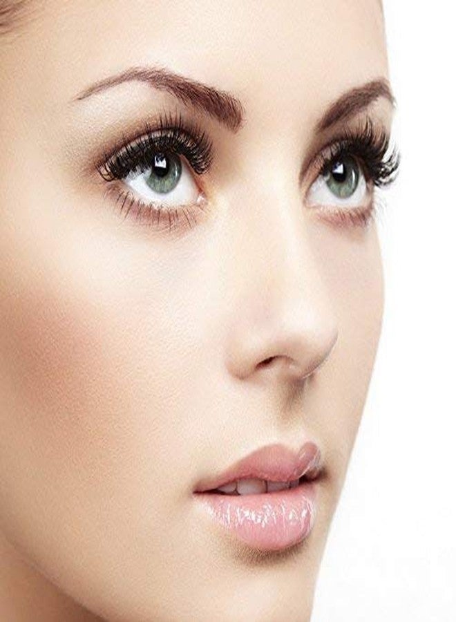 CHEM-AB ENTEREPIRSE Natural Smoky Makeup Long False Eyelashes (Black) 5 pairs - Image 4