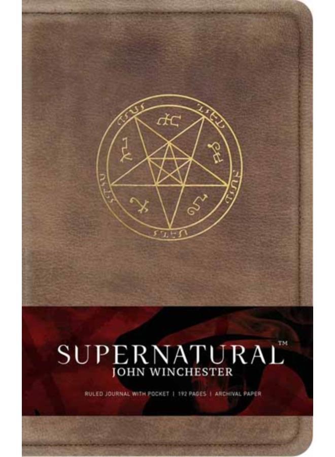 Supernatural Hardcover Ruled Journal 2