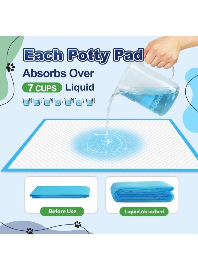 WP Pet Training Pads for Dogs and Puppies – Super Absorbent, Leak-Proof & Quick Dry – Disposable Puppy Pads for Puppies, Cats, Rabbits – XL 60×90cm, 20 Sheets - Image 2