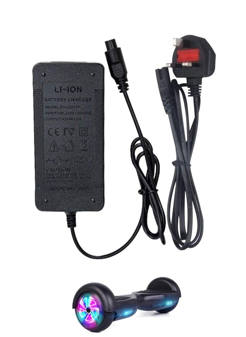 JAJEEK Smart Wheel Hoverboard Charger for D1 & D2 Electric Scooters – Fast Charging, Safe Power Supply, Durable & Compact Design, Reliable Hoverboard Battery Charger Accessory - Image 1