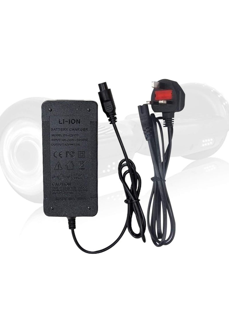 JAJEEK Smart Wheel Hoverboard Charger for D1 & D2 Electric Scooters – Fast Charging, Safe Power Supply, Durable & Compact Design, Reliable Hoverboard Battery Charger Accessory - Image 3