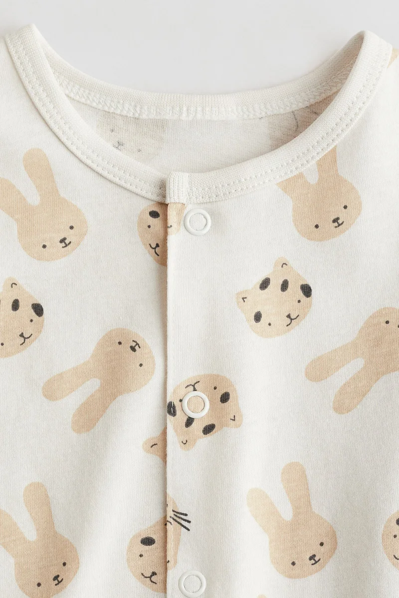 H&M Printed sleepsuit