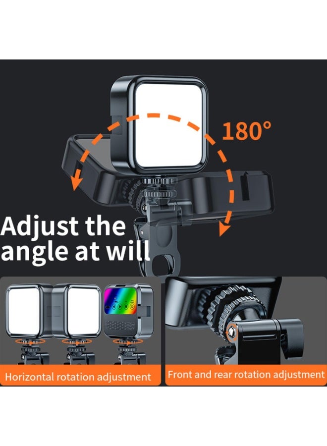 Flushrenic RGB LED Video Light, Full Color Selfie Light for iPhone, Phone Light with Type-C Rechargeable, Picture Light Up to 6000K Color Temperature for Selfie, Zoom Conference, Video, Makeup and Live Stream - Image 5