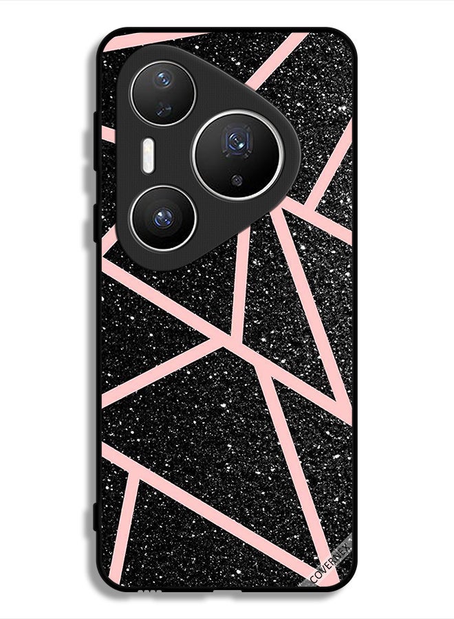 Covernex Huawei Pura 80 Pro Plus Protective Case Cover Glitters & Paths Pattern - Image 1