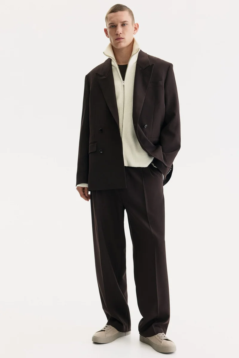 H&M Regular Fit Zip Cardigan