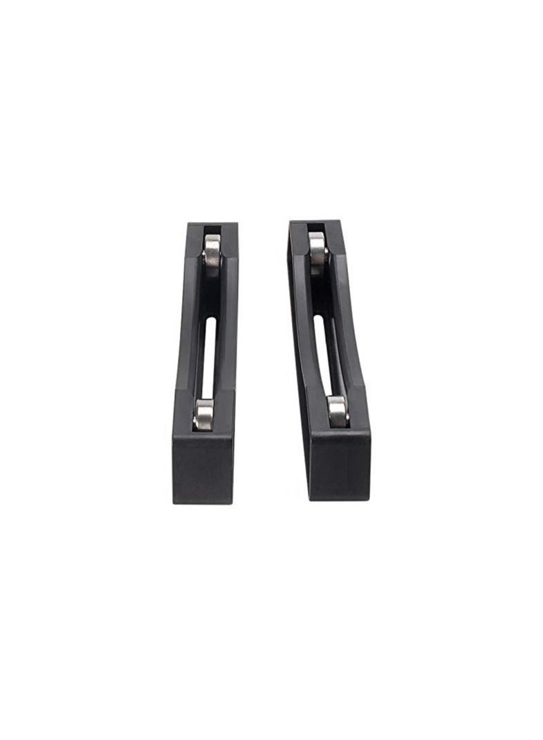 Captaintech Black Bearing Design 3D Printer Filament Spool Holder Fits All Spools of Any Size and All Filament Types for Pla for abs for TPU 3D Printing Materials - Image 3