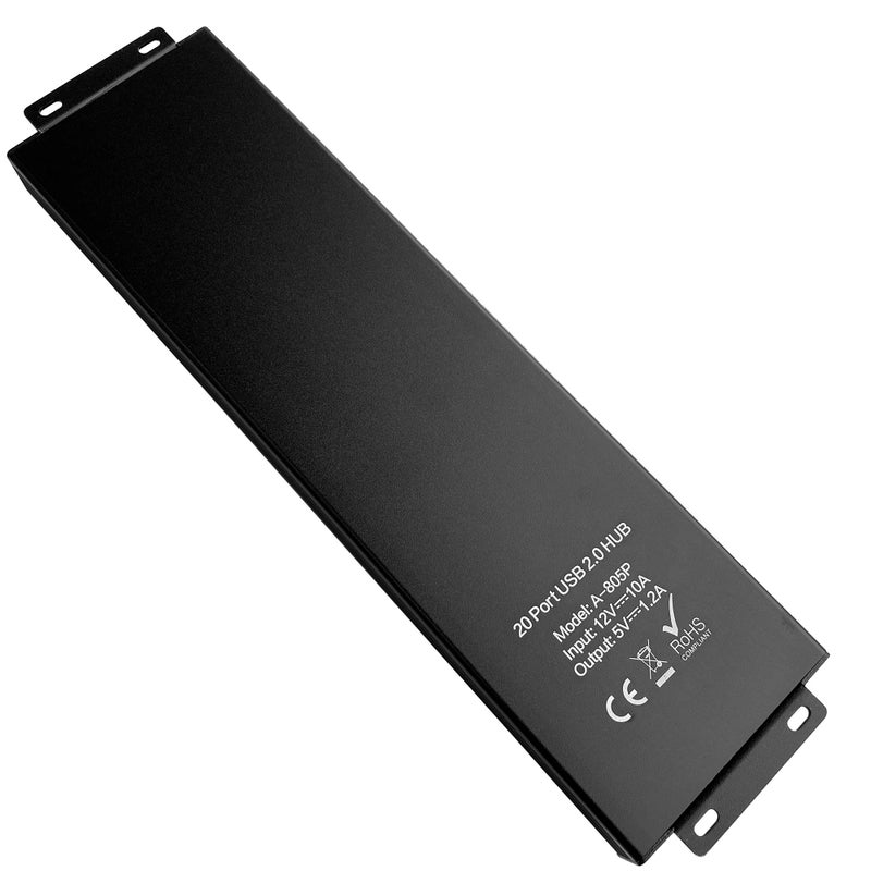 UHPPOTE Industrial Grade 20 Port USB2.0 Hub Data Sync - Image 2