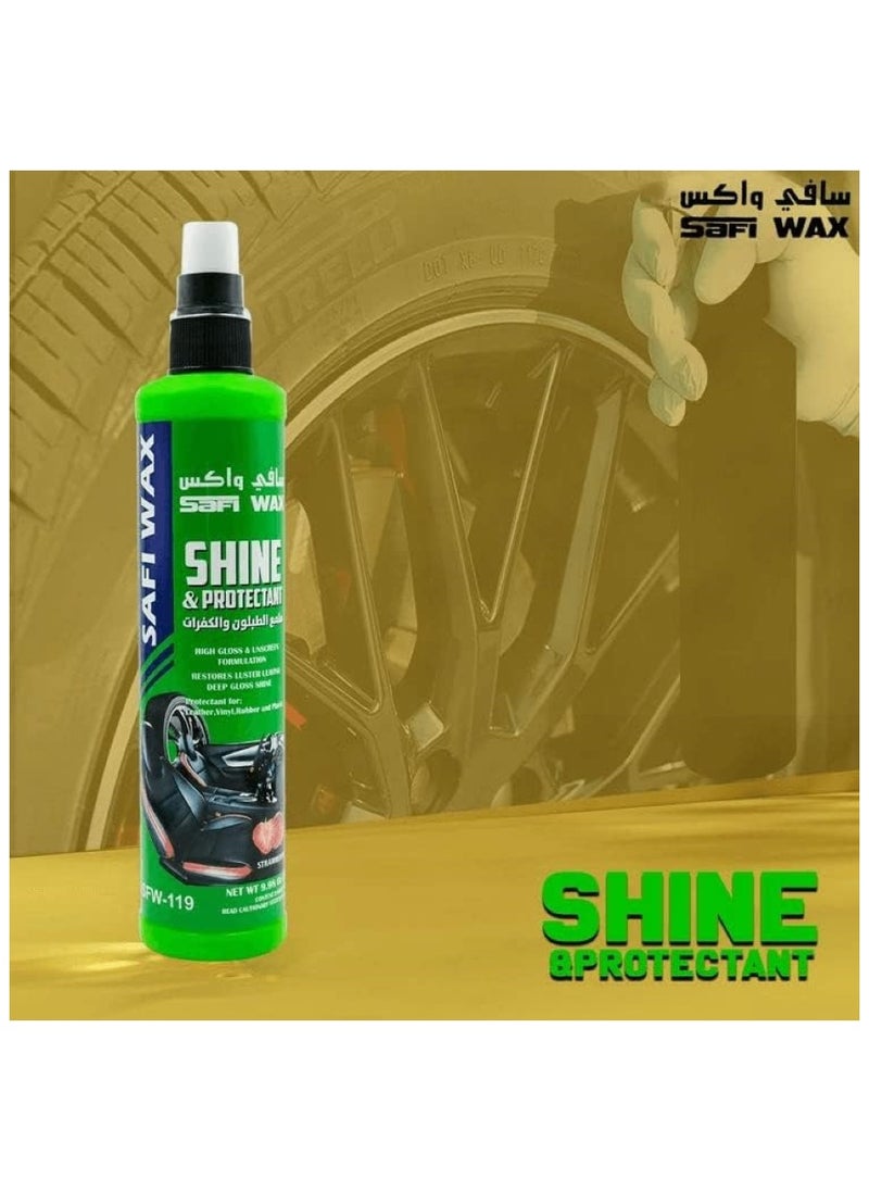 Safi WAX Car Shine And Protectant 295 ML  - Image 4