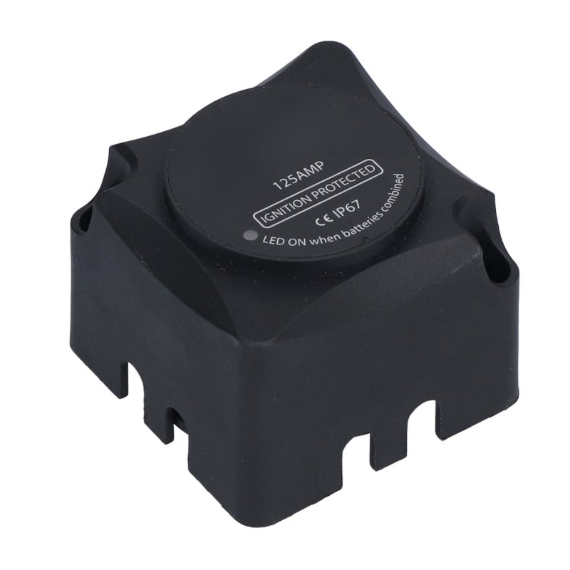 AMOMD Voltage Sensitive Relay 125A Automatic Charging For Dual Battery Car - ABS Shell IP67 Waterproof 12V Module For Vehicle Starting - Image 3