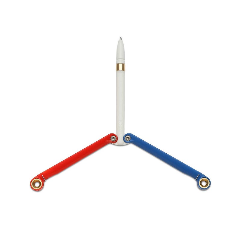 Spyderco BaliYo Twin Handled High Performance Heavy Duty Pen - Red/White/Blue - YUS100 - Image 5