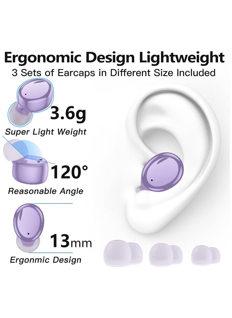 lekikpo Lekikpo Bluetooth 5.3 Wireless Earbuds, S8 Deep Bass Hi-fi Stereo Headset with Microphone in-Ear Call Noise Canceling Bluetooth Headphones, Immersive Premium Sound Ear Buds for iPhone, Android  - Image 3