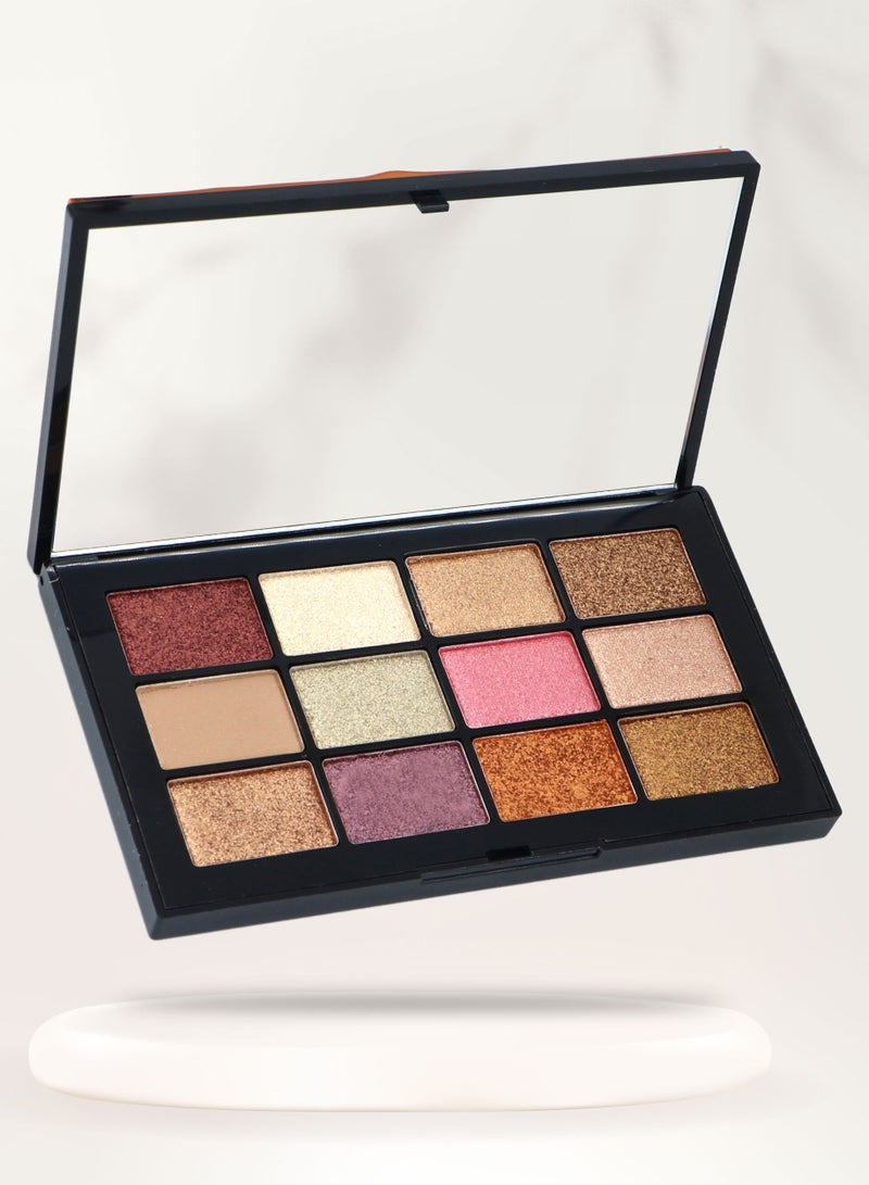 MODA 12 Color Eye Shadow - Image 1