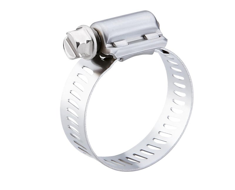 - 64032H Power-Seal Stainless Steel Hose Clamp, Worm-Drive, SAE Size 32, 1-9/16" to 2-1/2" Diameter Range, 1/2" Band Width (Pack of 10)