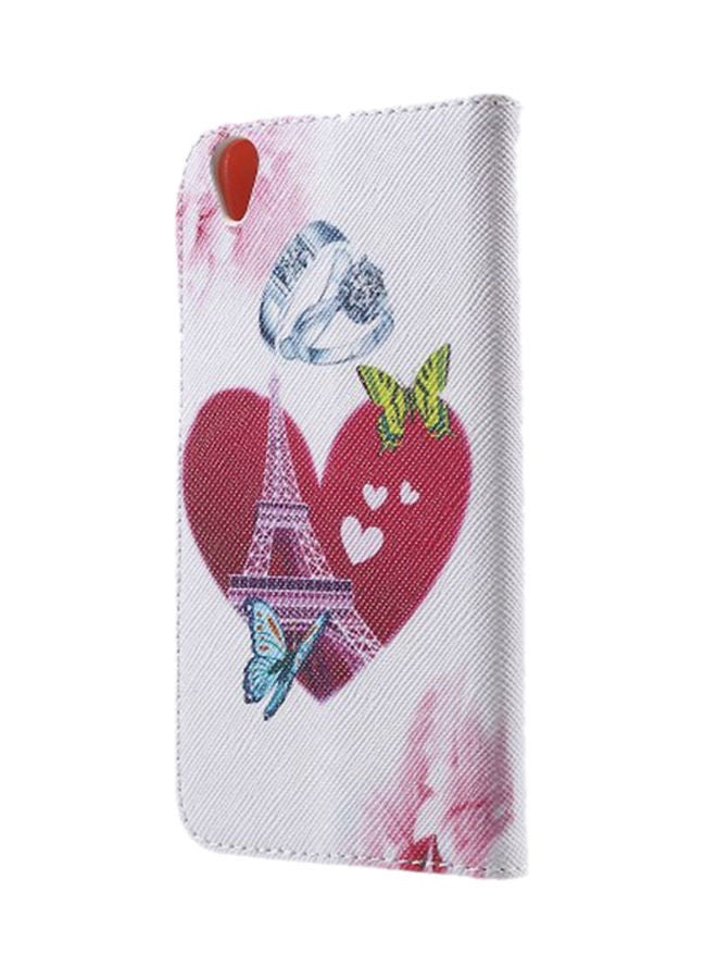 NIBEMINENT Wallet Case Cover For OnePlus X Love Heart Rings Butterflies Eiffel Tower - Image 2