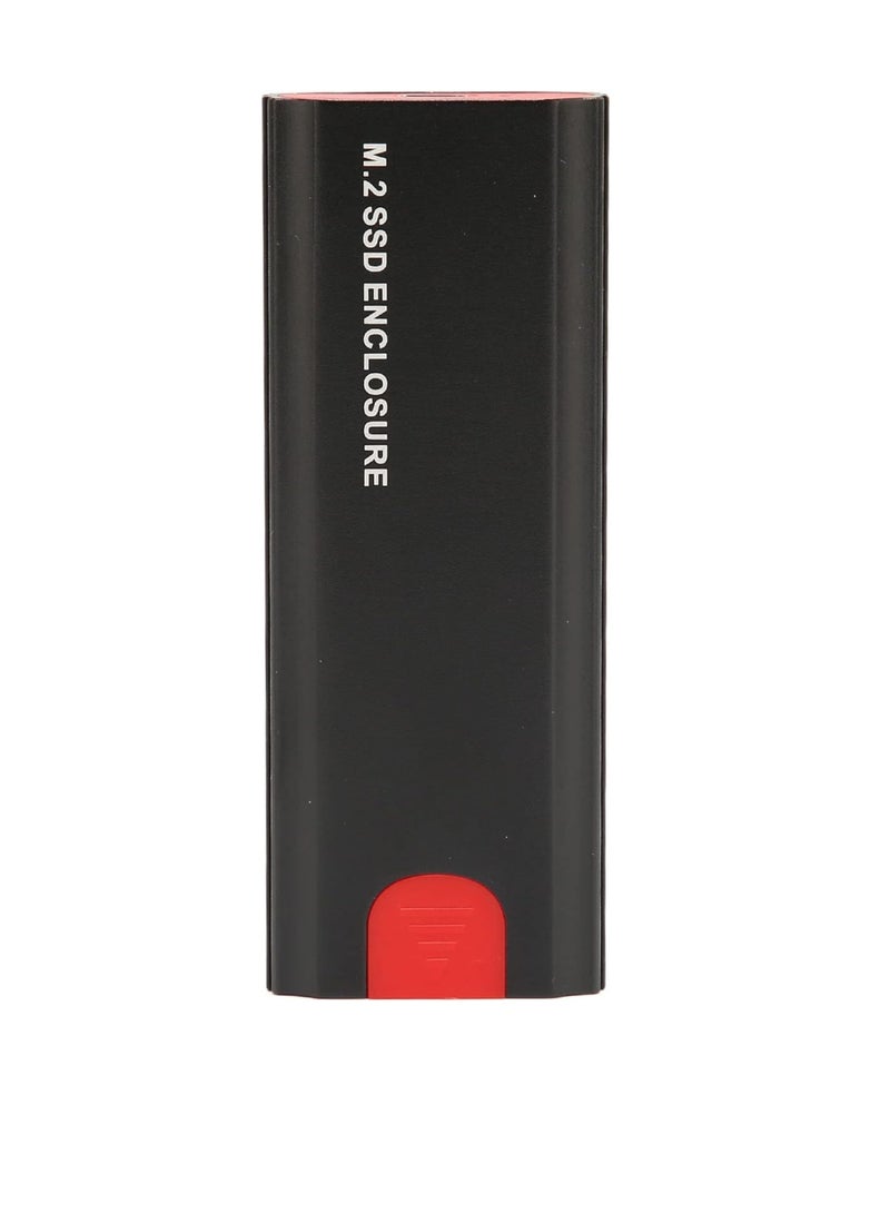 M.2 NVMe SSD Enclosure, Aluminum USB 3.1 Gen 2 External Adapter, 10Gbps High-Speed Case for M-Key PCIe and Compatible M.2 SATA SSDs - Image 1