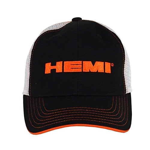 Dodge Hemi Black and White Mesh Hat - Image 2