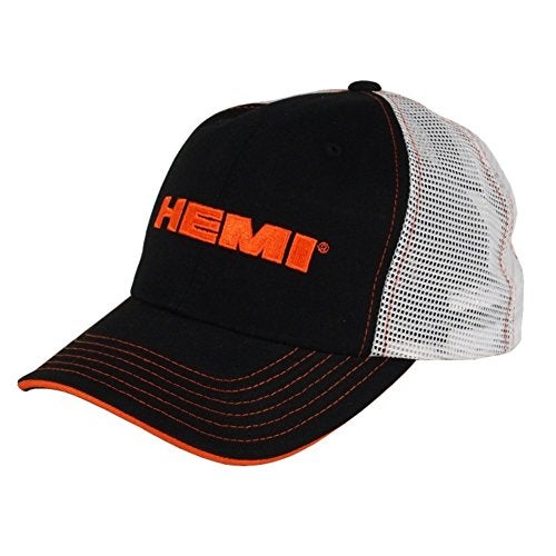 Dodge Hemi Black and White Mesh Hat - Image 4