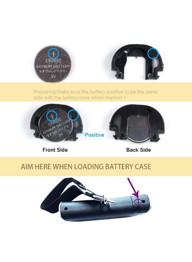 ميزان أمتعة رقمي معلق محمول باليد، ميزان أمتعة للسفر مع شاشة LCD، 50 كجم/110 رطل - Image 5