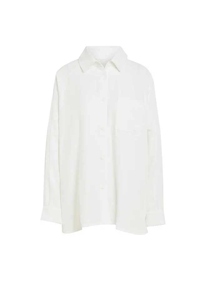 Adidas P ESS SHIRT LS White Originals Women OTHER SHIRTS
