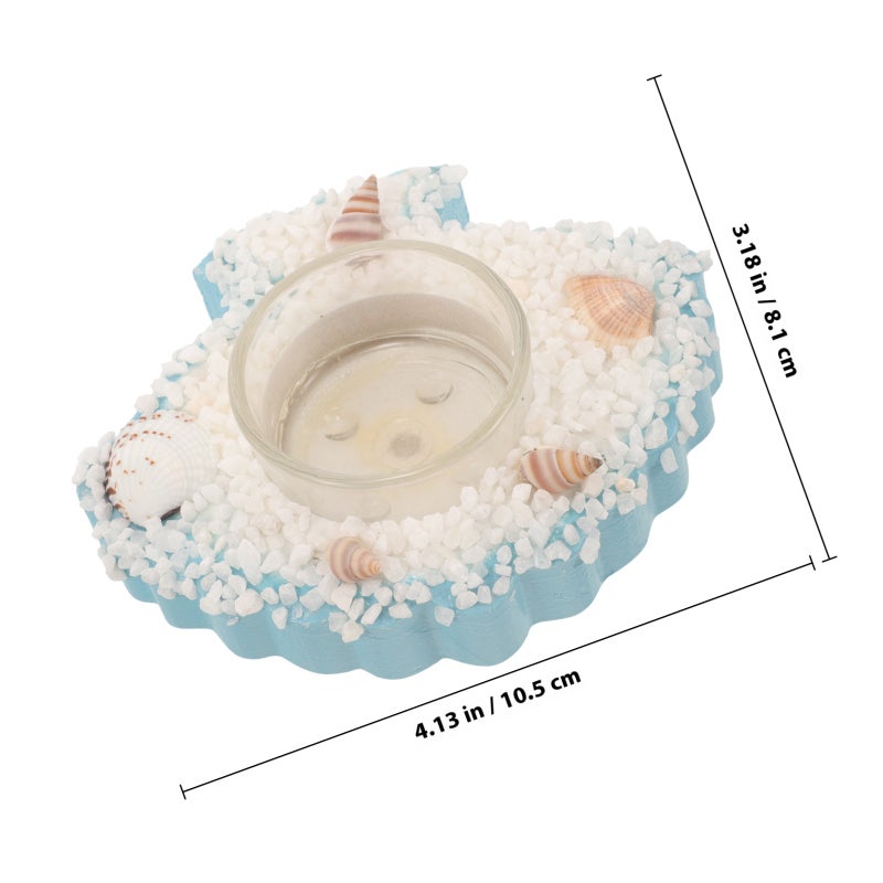 Nautical Themed Candle Holder Candle Stand Ocean Themed Candle Holder Dinning Table Decor - Image 2