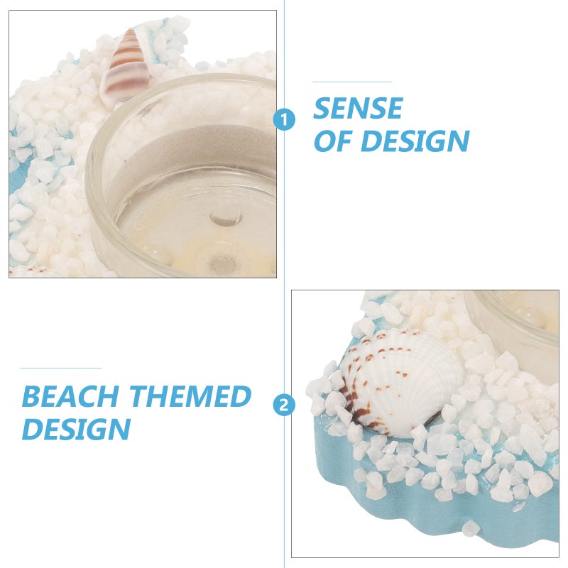 Nautical Themed Candle Holder Candle Stand Ocean Themed Candle Holder Dinning Table Decor - Image 5