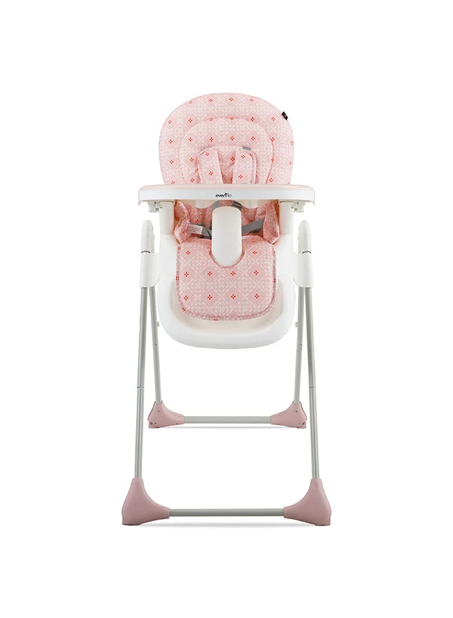 evenflo Fava Compact High Chair 6m-36m, Pink