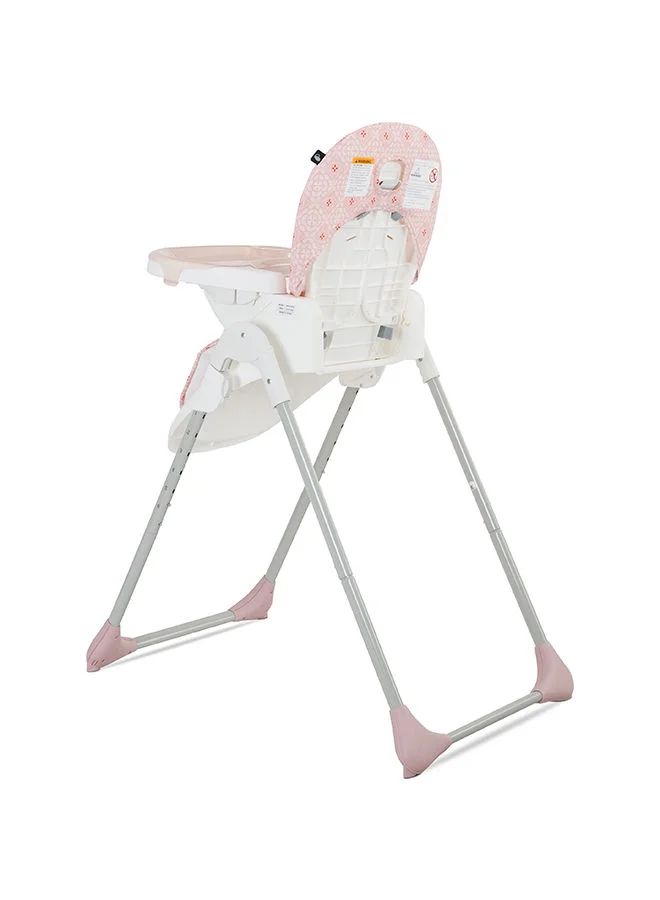 evenflo Fava Compact High Chair 6m-36m, Pink