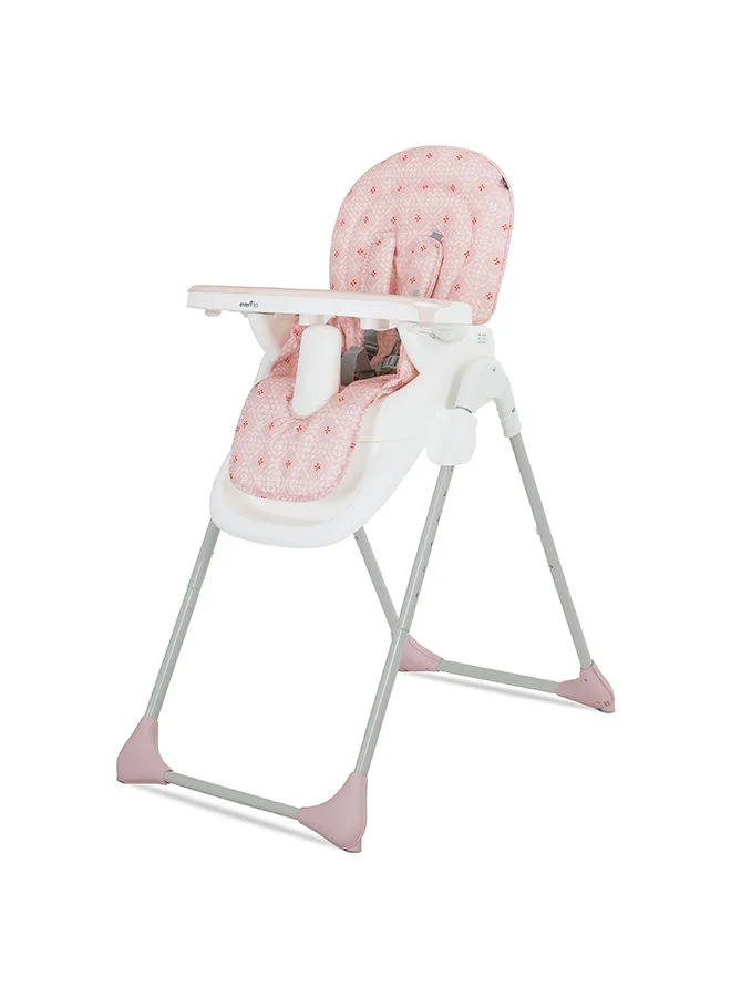 evenflo Fava Compact High Chair 6m-36m, Pink
