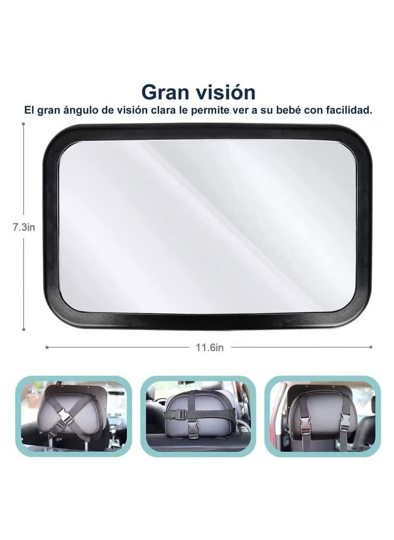 Gonice Baby Car Mirror For Back Seat Rear View Monitor  - Image 3