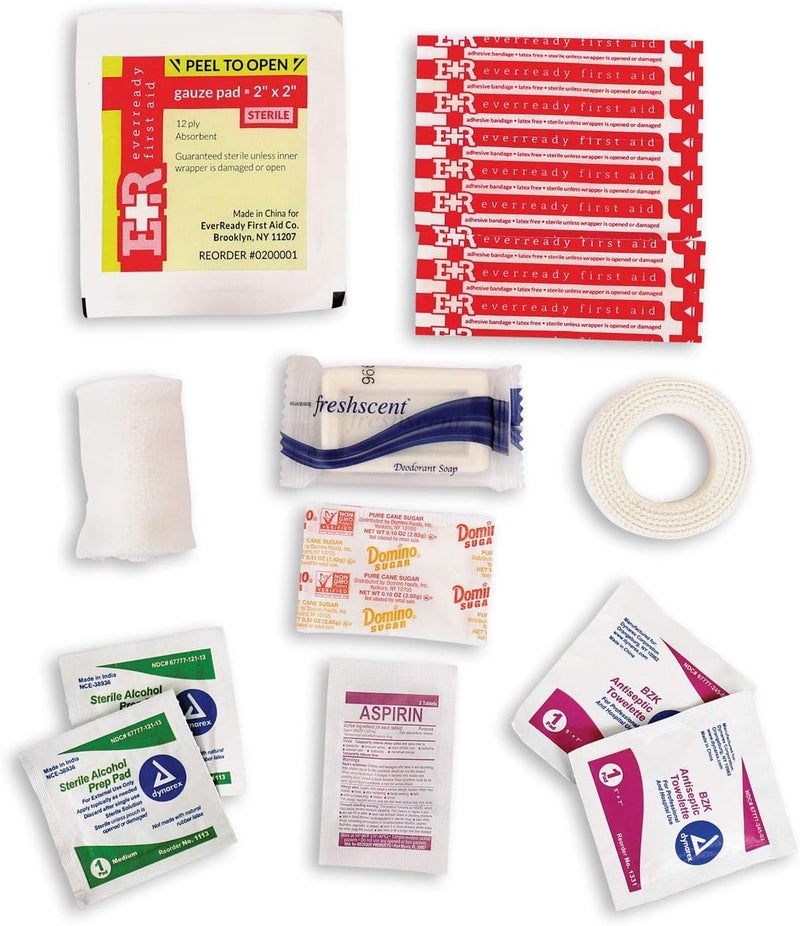 Rothco 18569 Military Zipper First Aid Kit Contents