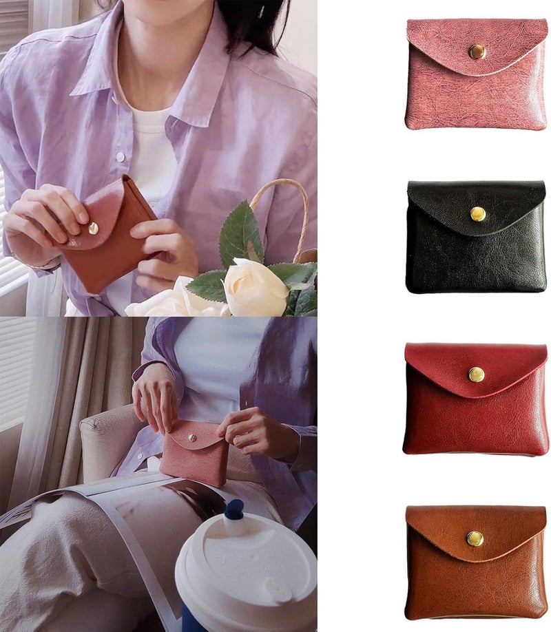 Lipsticks Bag Double Layer Clutch Change Purse Wallet Multipurpose Ladies For Brush Necklace Earring Lipsticks Makeu - Image 2