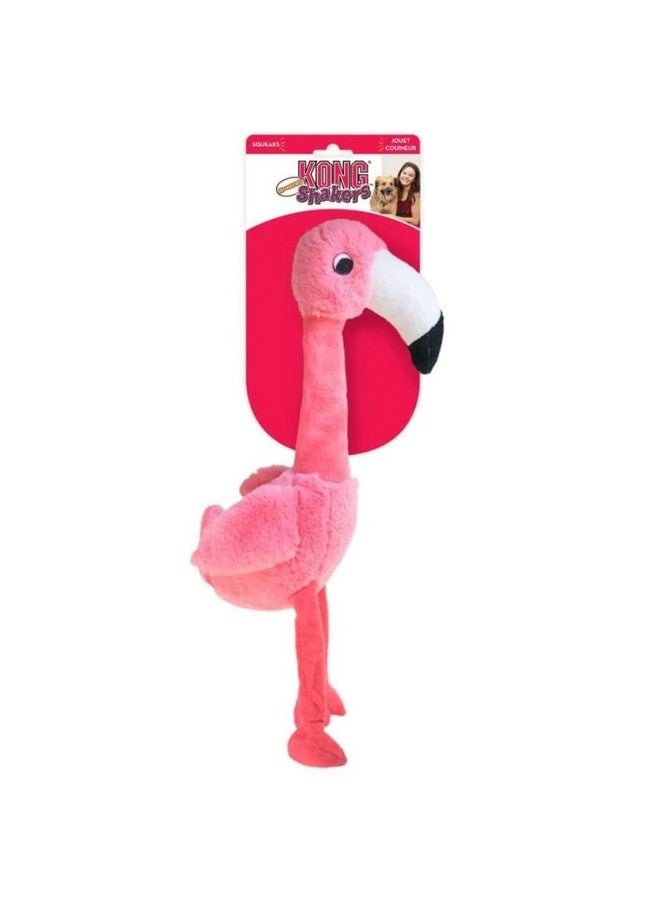 Kong Company 38736075: Shakers Honkers Flamingo Dog Toy, Lg - Image 1