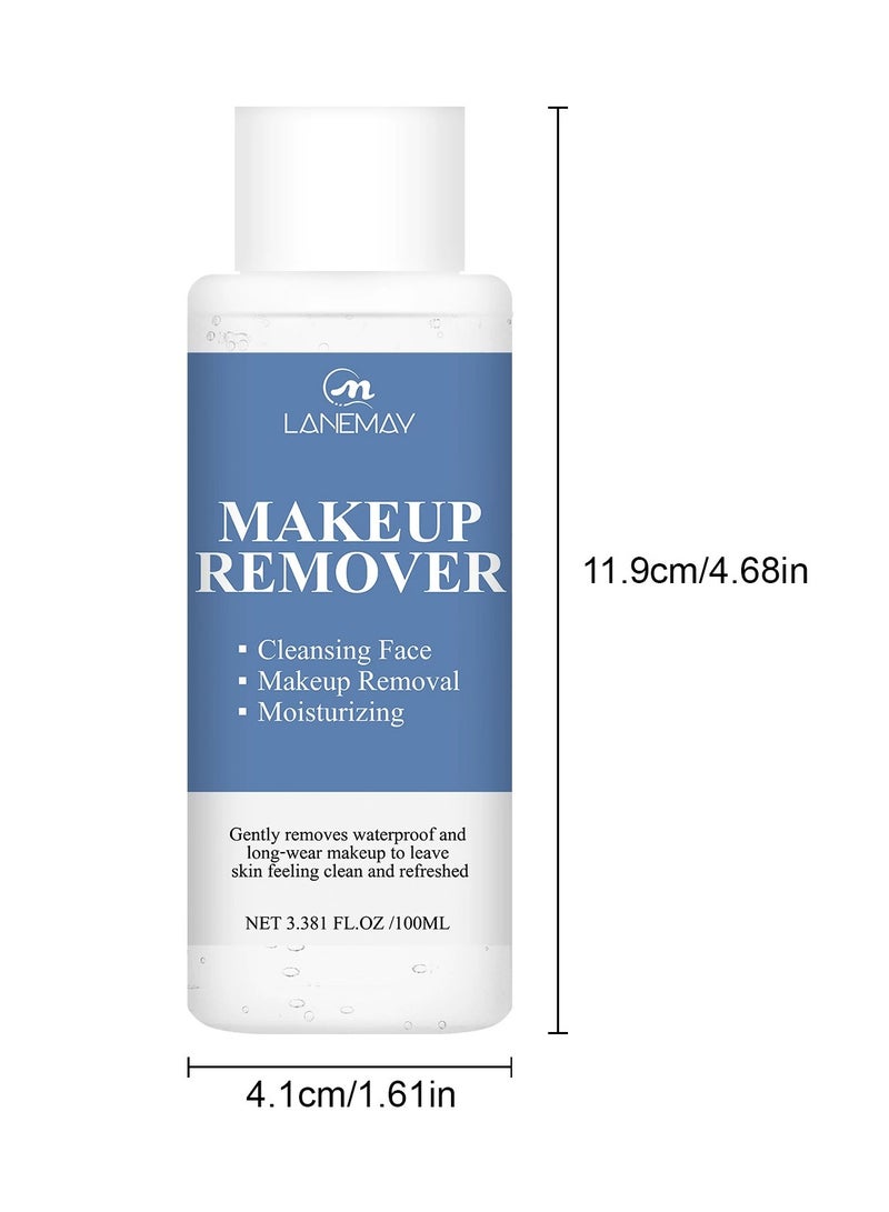LANEMAY ماء مزيل المكياج للتنظيف العميق – مرطب مغذي لطيف غير مهيج منعش لبشرة ناعمة - Image 4